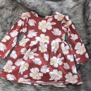 Carter's Multicolored Pleated Ruffled Sundress